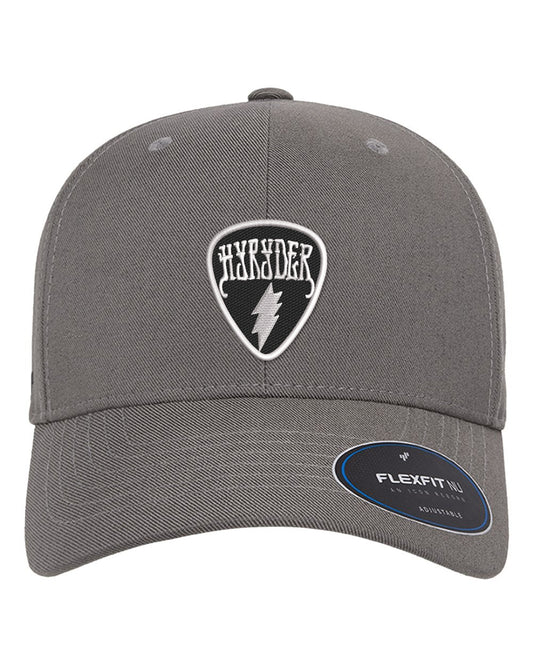 Hyryder Guitar Pick Flexfit snapback hat - Grey
