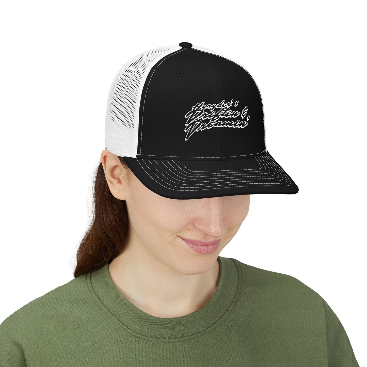 Hyryder's 2026 Driftin' & Dreamin' Embroidered Snap Back Trucker Hat