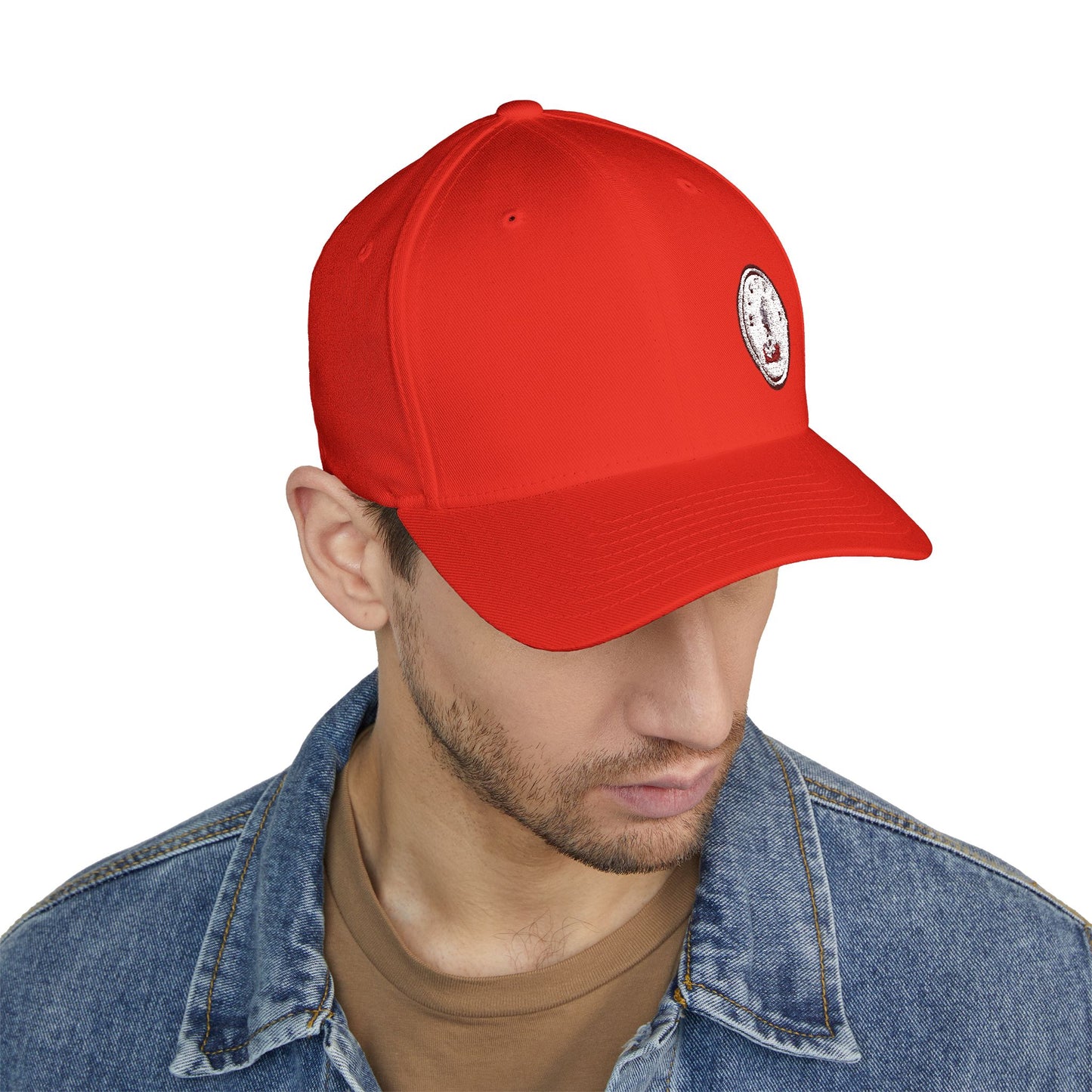 Closed-Back Structured Cap (Embroidery)