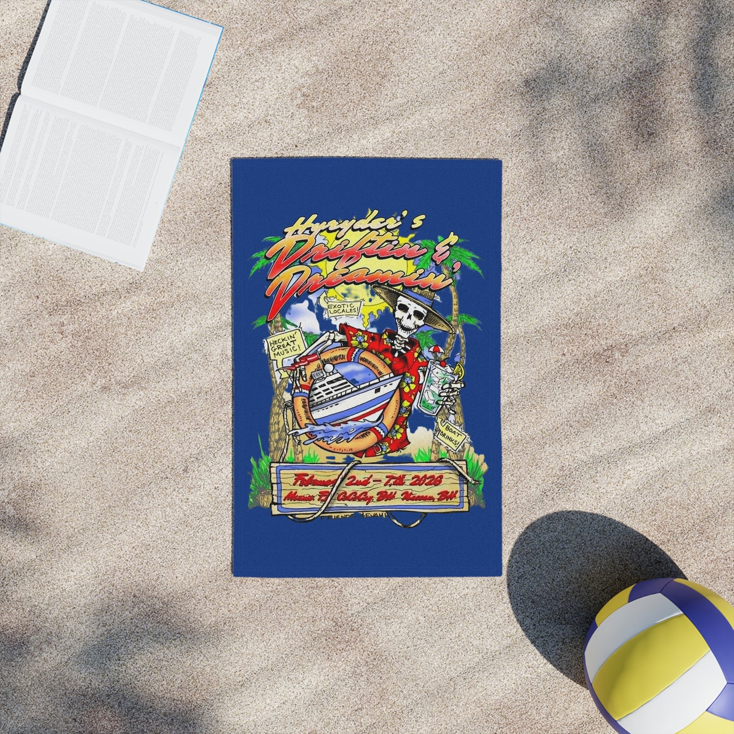 Hyryder's 2026 Driftin' & Dreamin' Beach Towel